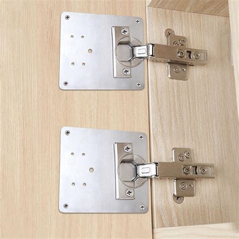 cabinet door metal bracket|flat hinges for kitchen cabinets.